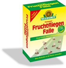 Permanent Fruchtfliegenfalle inkl. 2x Lockstoff