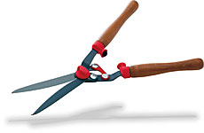 Heckenschere mit Getriebetechnik