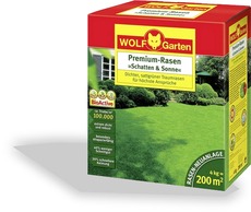 Premium-Rasen Schatten + Sonne