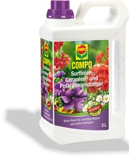 Surfinien-, Geranien- und Pelargoniendünger