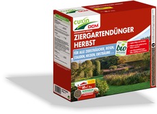 Ziergartendünger Herbst
