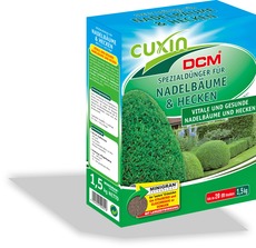 Spezialdünger für Nadelbäume und Hecken