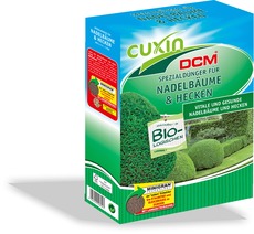 Spezialdünger für Nadelbäume und Hecken