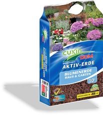 Aktiv-Erde als Blumenerde