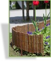 Beeteinfassung Typ 11 Weide gerollt