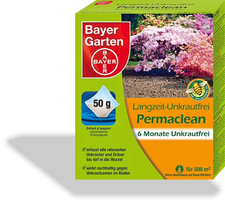 Bayer Langzeit Unkrautfrei Permaclean 500 G Wasserlosliche Beutel