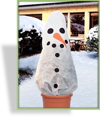 Winterschutzhaube "Schneemann"