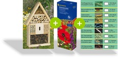 Nützlings-Zuhause (Insektenhotel + Saat + Nützlingsgutschein)