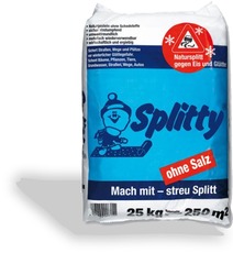 Streusplitt Splitty im Kunststoffsack
