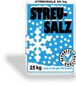 Streusalz im Kunststoffsack