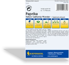 Paprika Yellow California Wonder