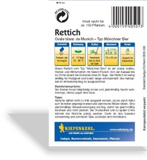 Rettich Typ Münchner Bier