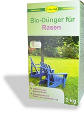 Bio-Dünger für Rasen